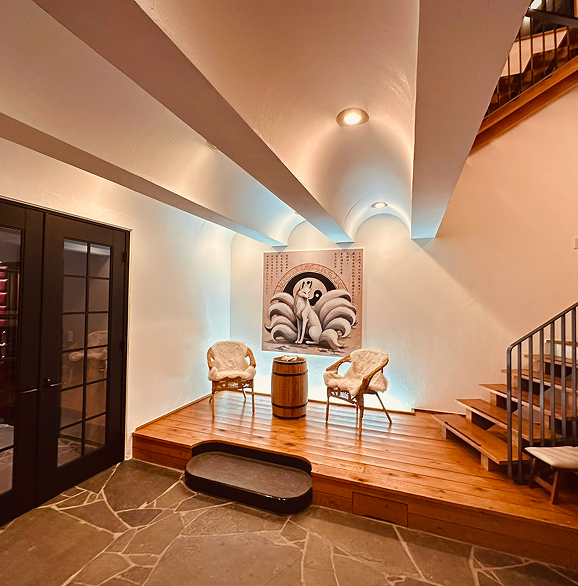 Whisky library full view