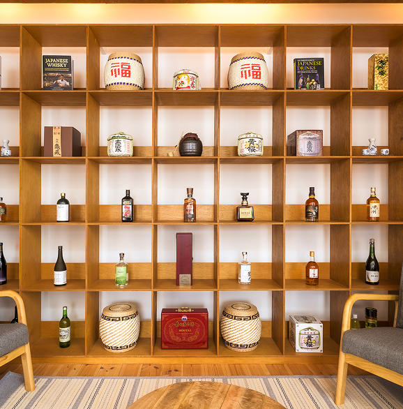 Whisky library full view